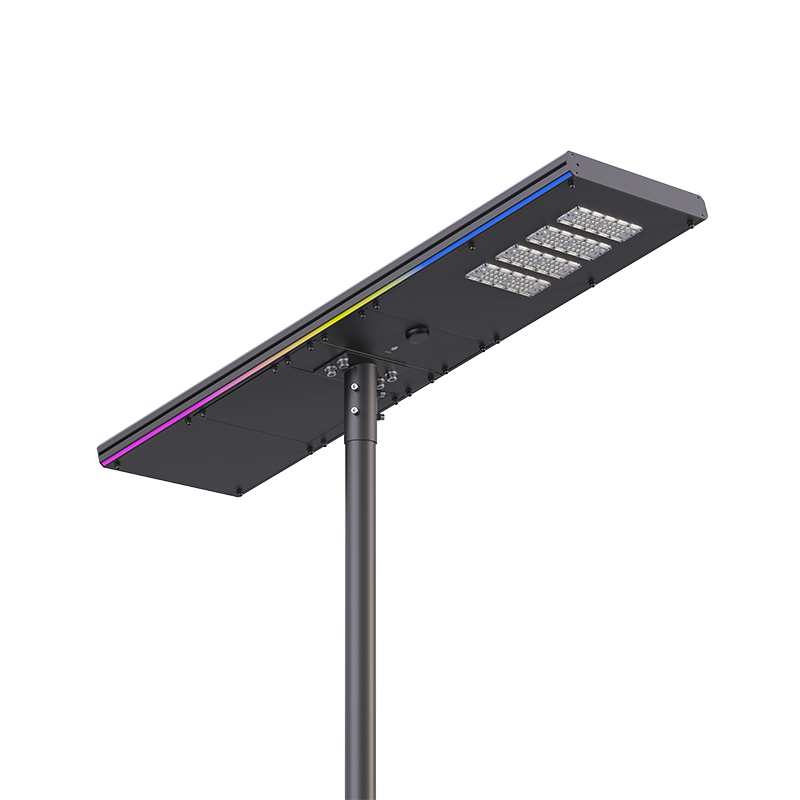 Wszystko w jednej słonecznej lampie ulicznej Wszystko w jednej słonecznej lampie ulicznej